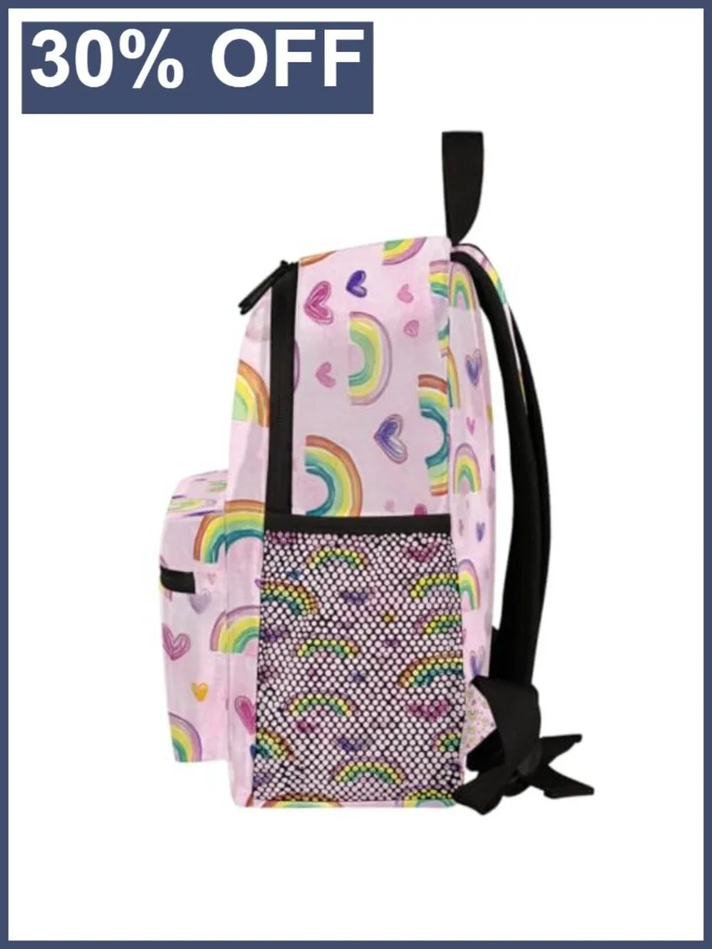 Durable Polyester Backpack for School Travel Hiking Kids